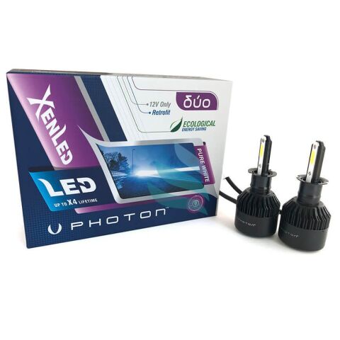 DUO H3 12-24V LED HEADLIGHT