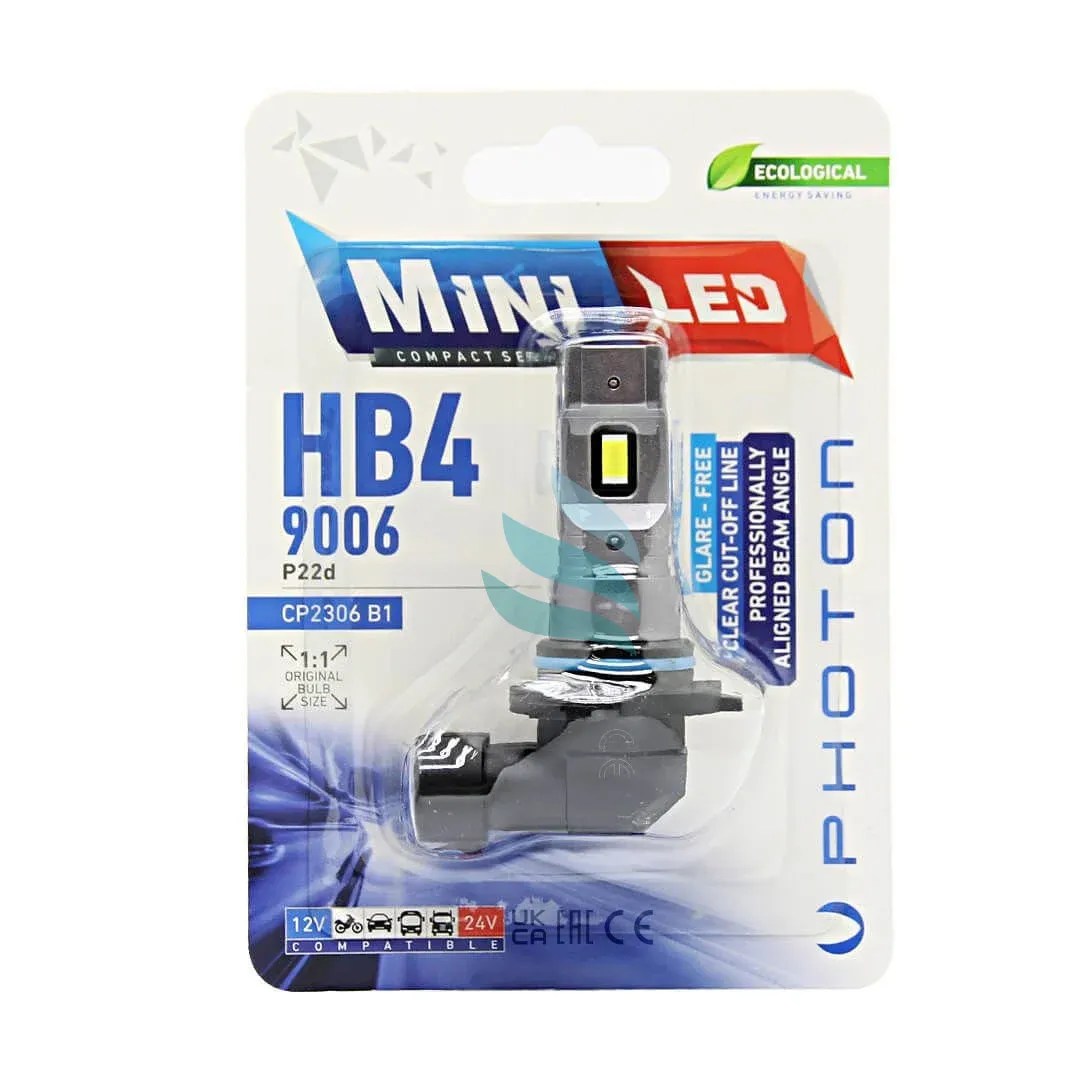 MINI HB4 9006 12-24V COMPACT LED (TEKLİ BLISTER)